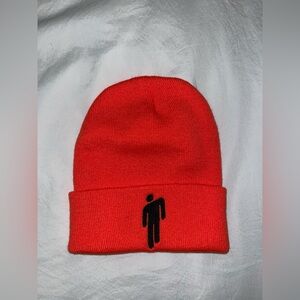 Billie Eilish Beanie Hat Orange